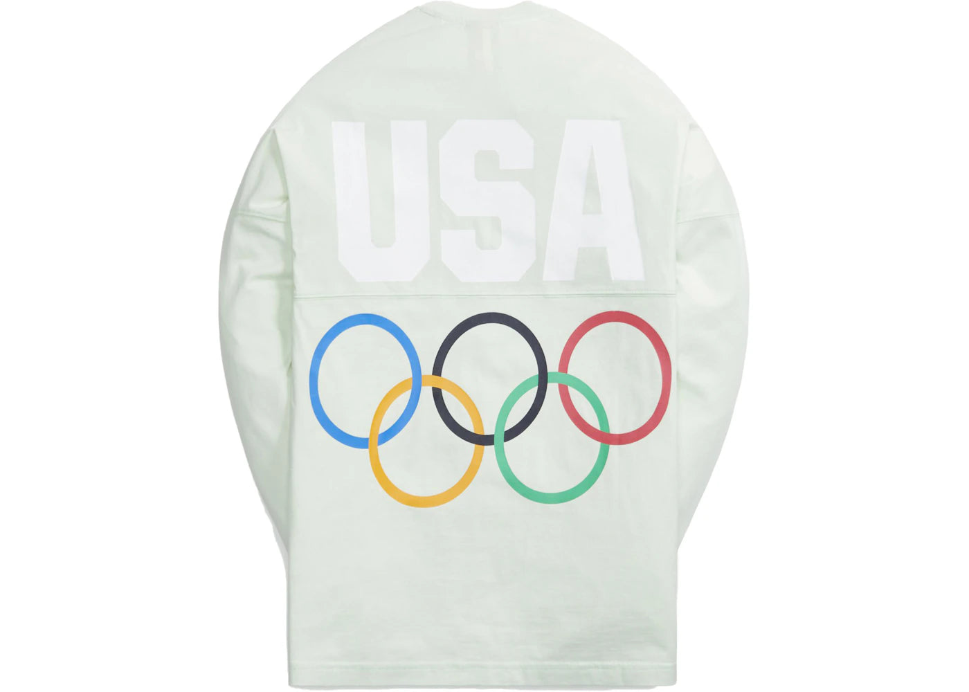 T-shirt KITH FOR TEAM USA 5RINGS HOWARD - Couleur Jaune, Taille L, 100% Coton - Neuf Avec étiquettes