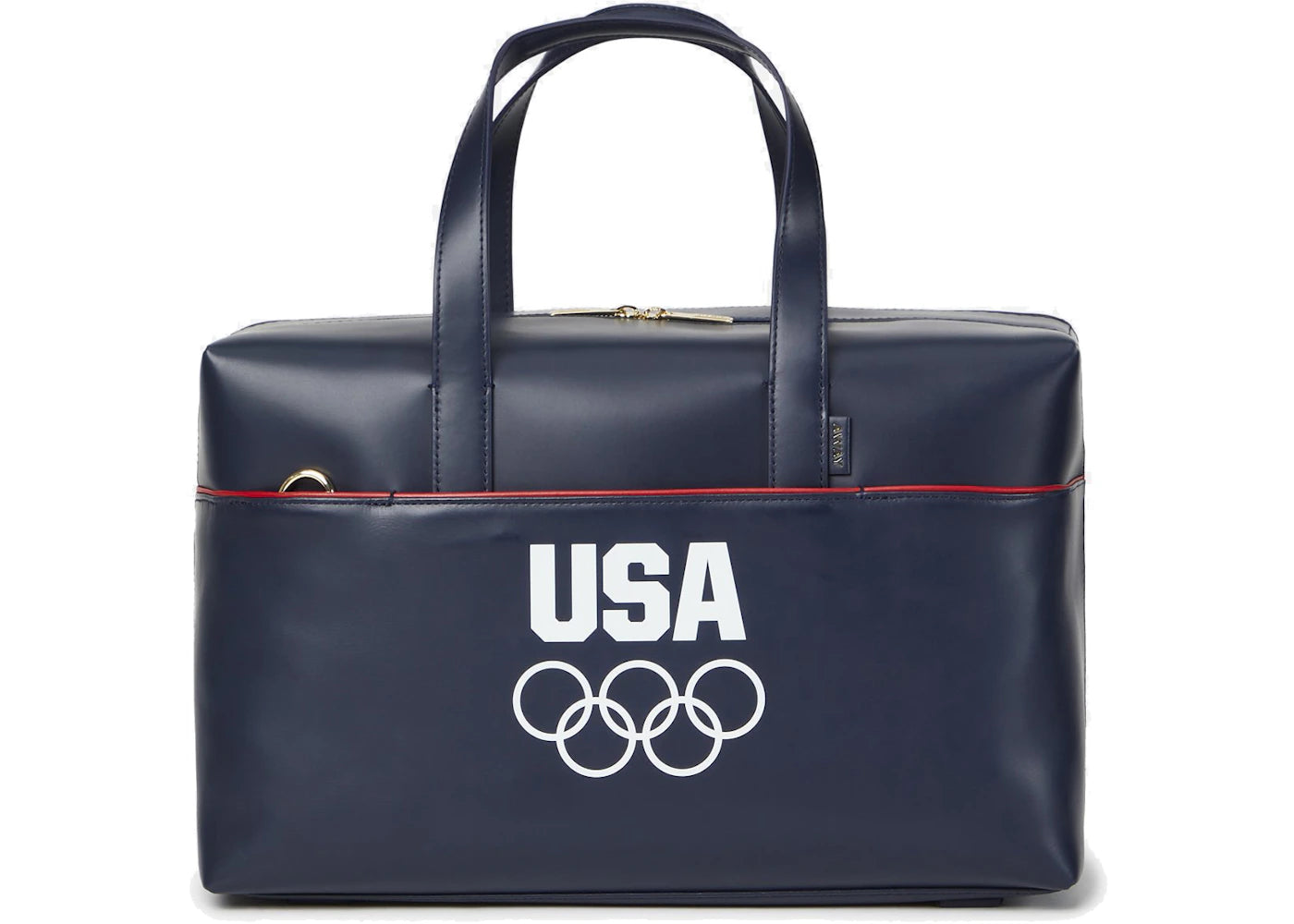 Kith for Team USA & Away Leather Everywhere Bag Navy