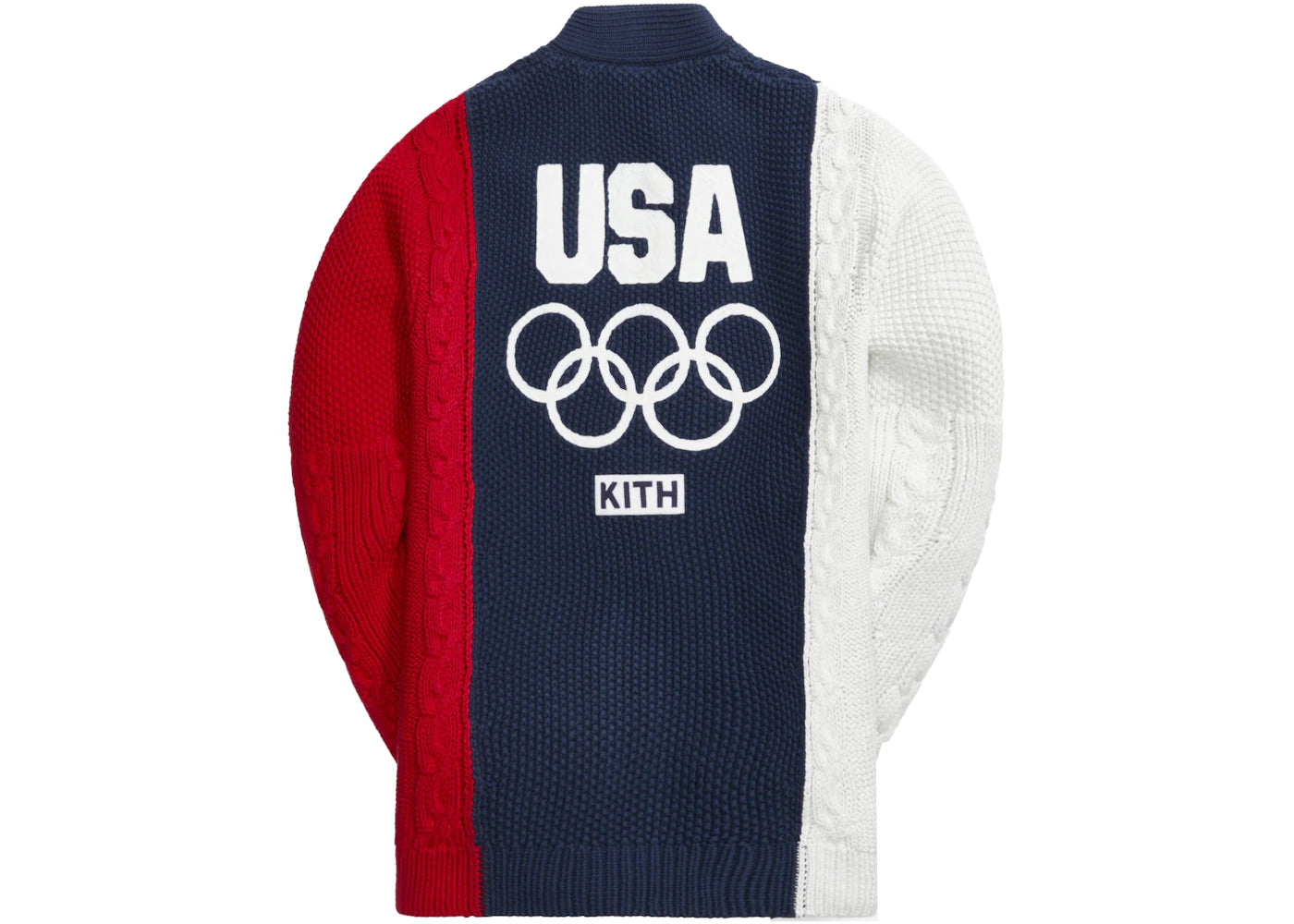 Kith for Team USA Cable Knit Cardigan Nocturnal