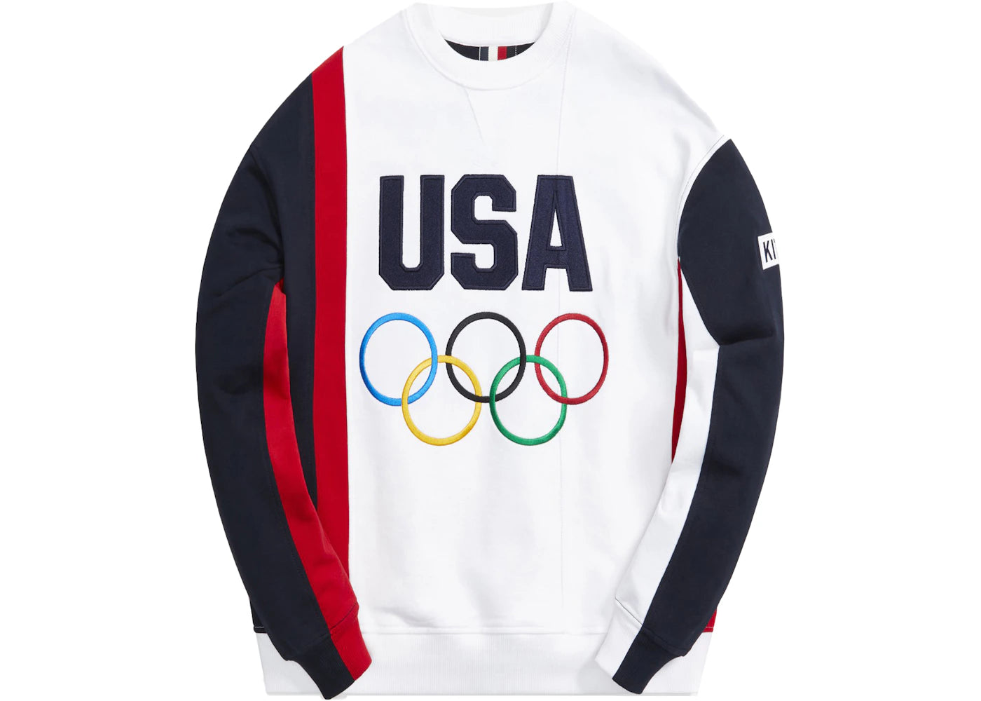 Kith for Team USA Colorblocked Crewneck White/Multi