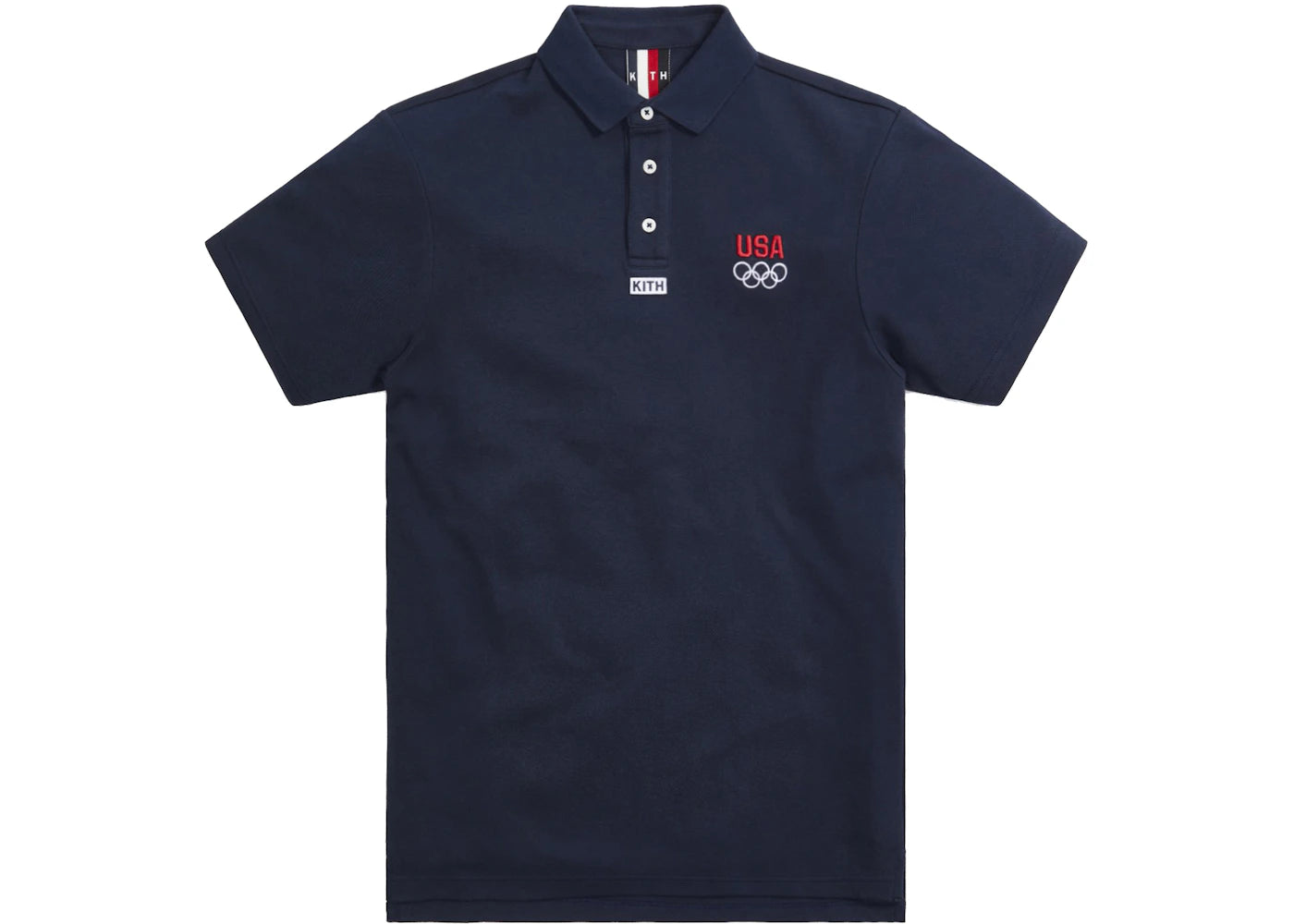 Kith for Team USA Pique Polo Nocturnal