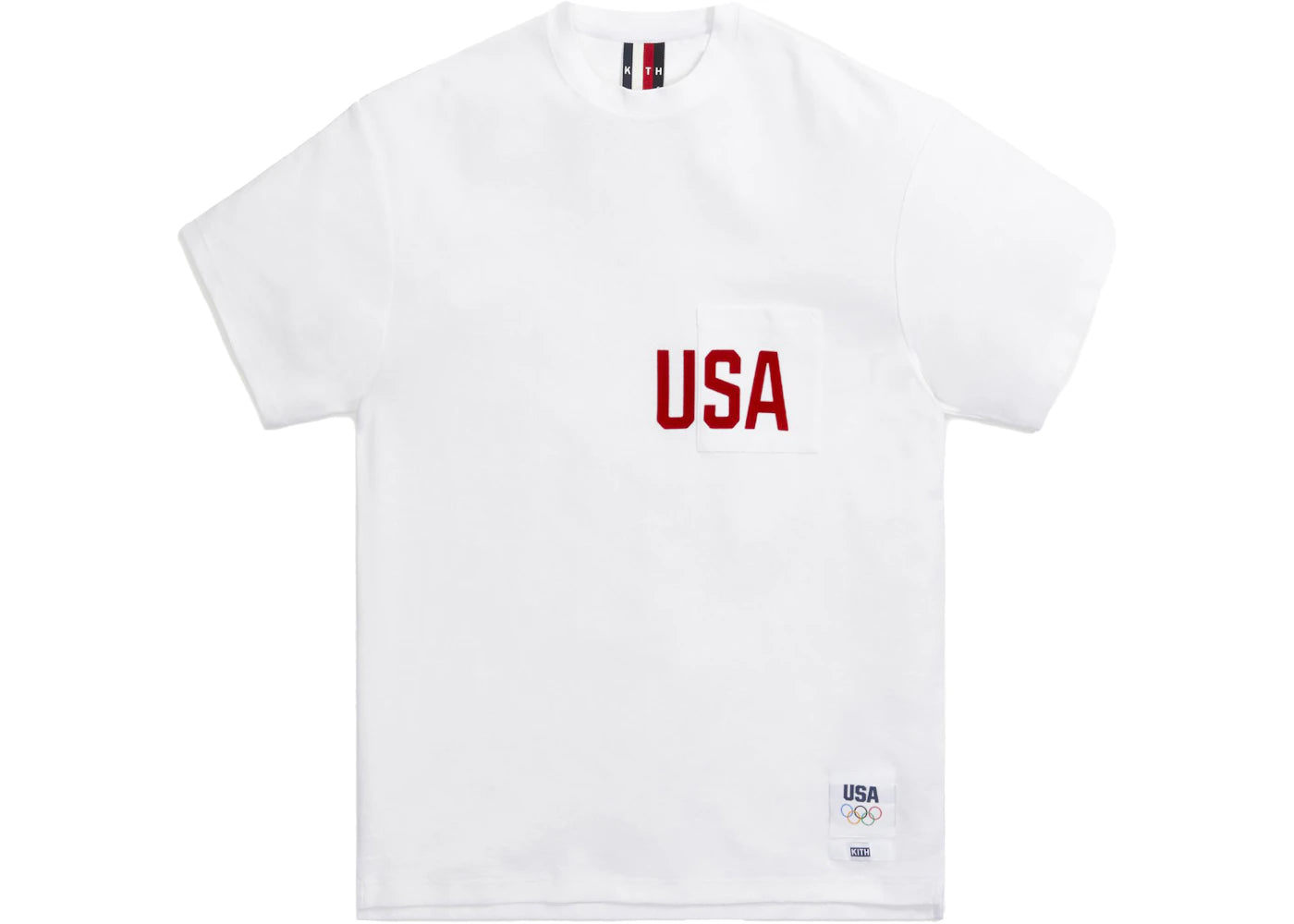 Kith for Team USA Quinn Pocket Tee White