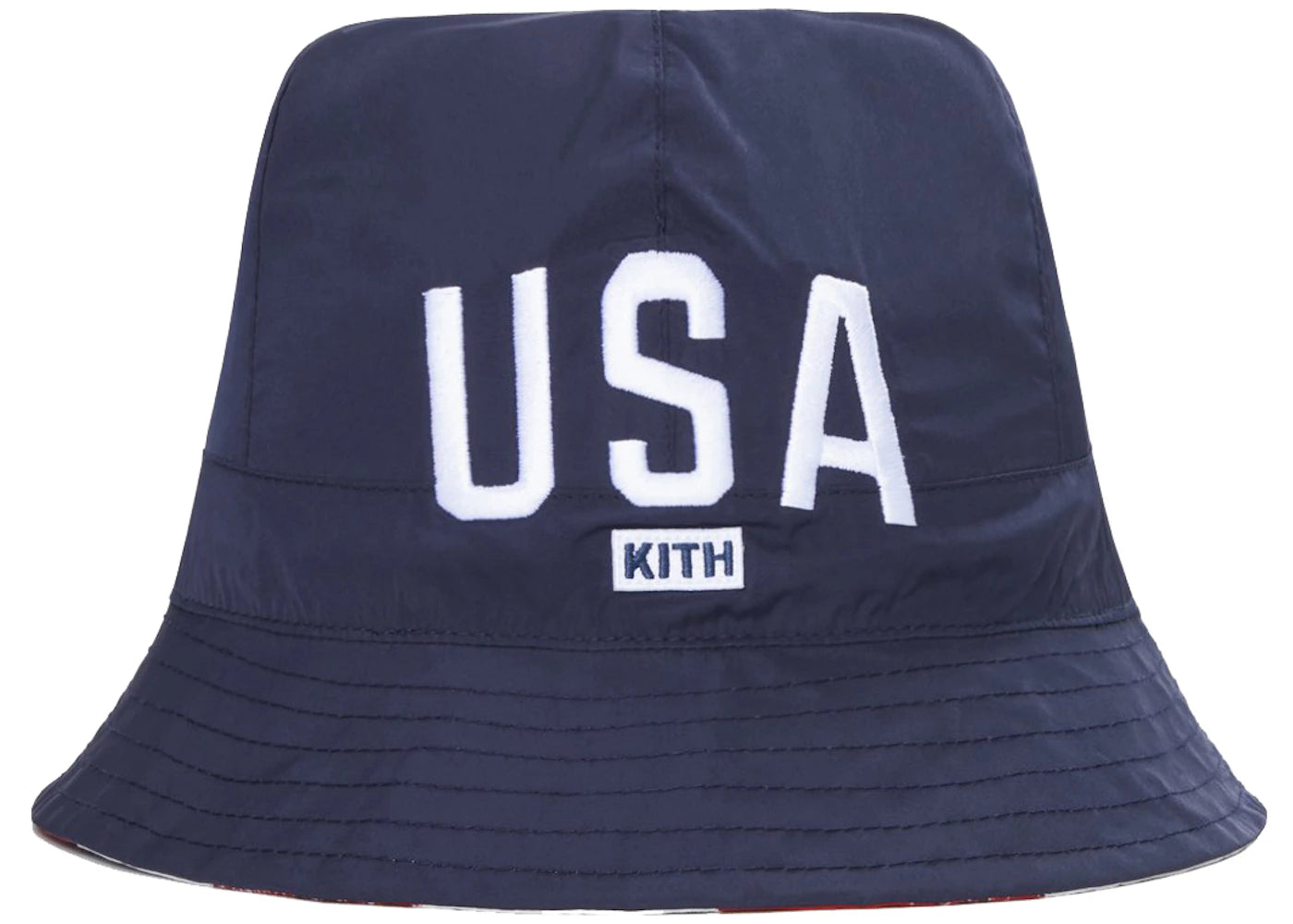 Kith for Team USA Reversible Bucket Hat Pyre