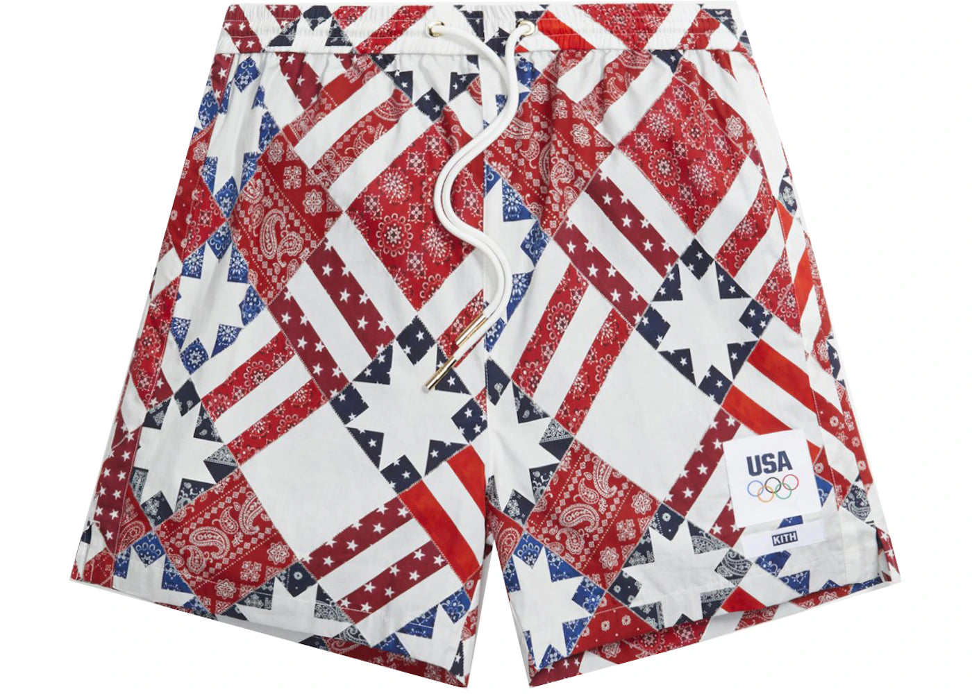 Kith for Team USA Starry Quilt Active Short Pyre