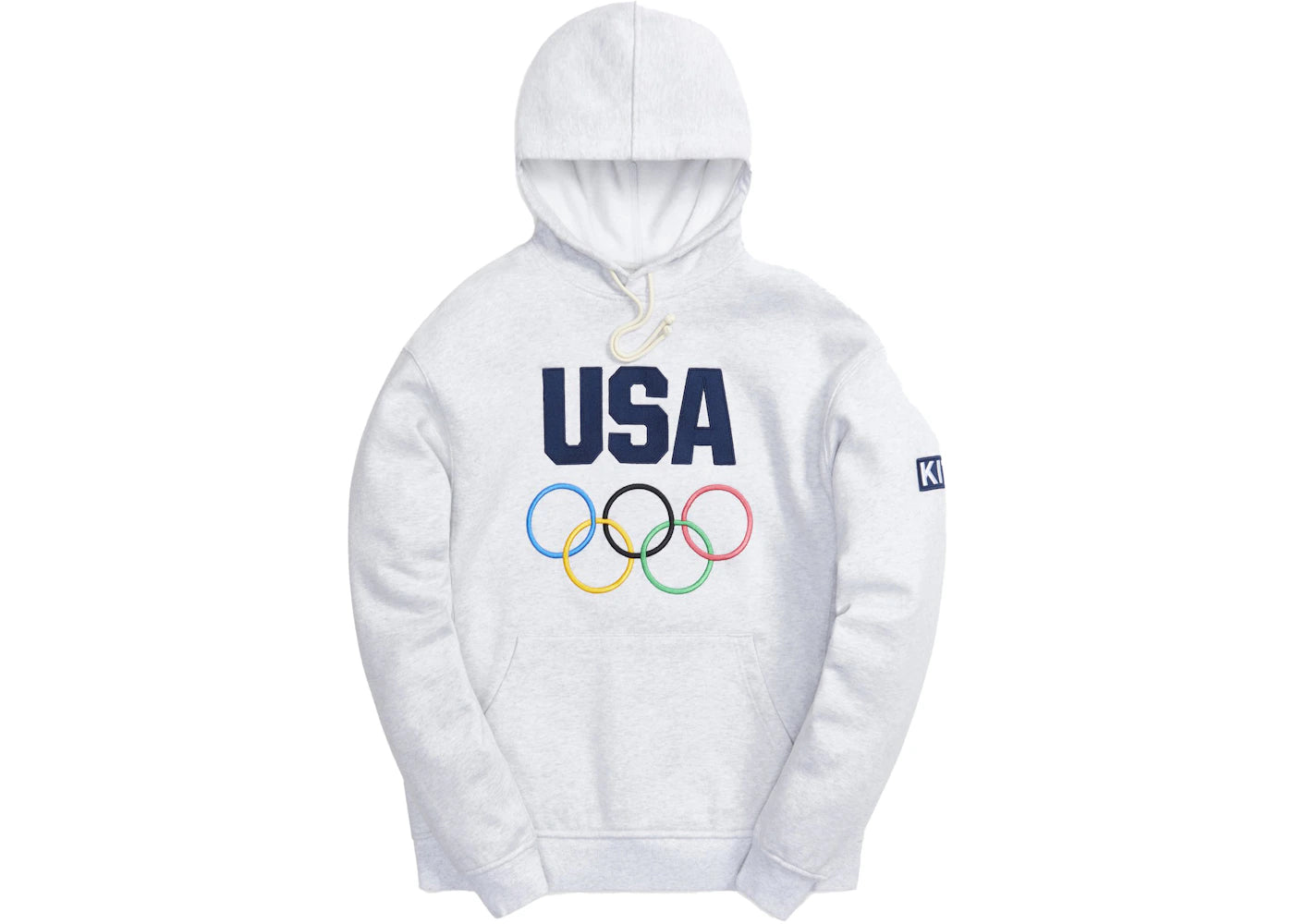 Kith for Team USA Williams III Hoodie Light Heather Grey