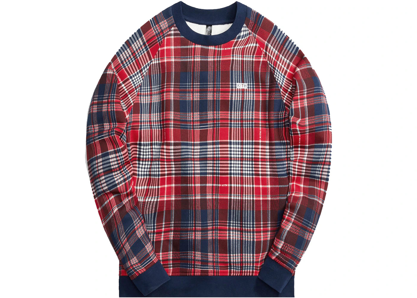 Kith for adidas Terrex Crewneck Red Plaid