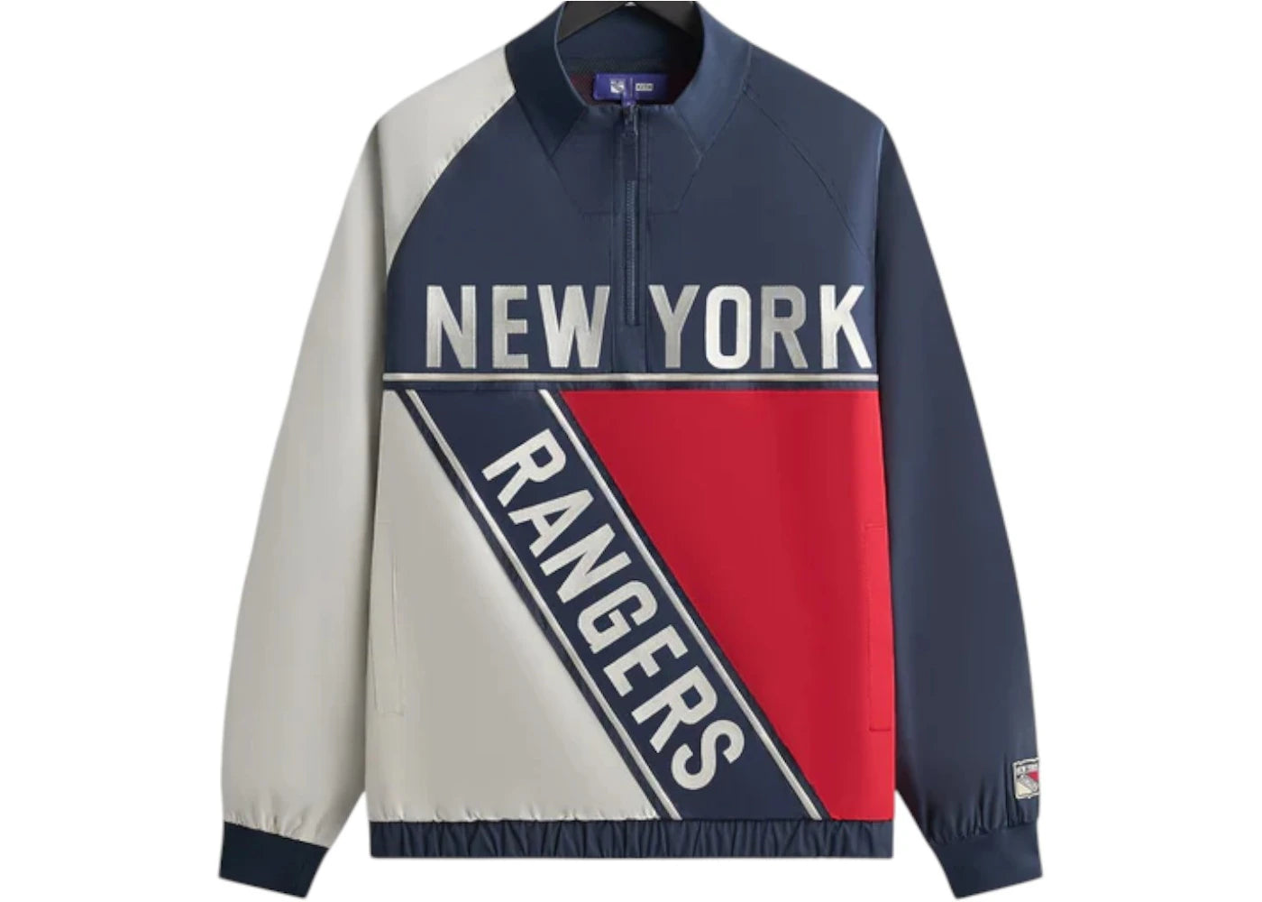 Kith x New York Rangers Nylon Quarter Zip Nocturnal