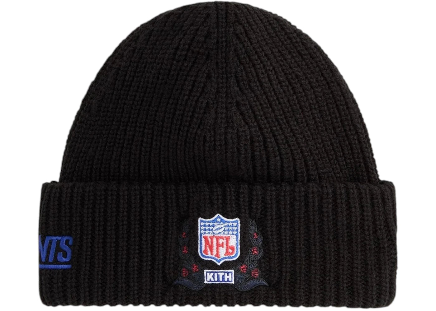 Kith x 47 Brand x NFL Chunky Knit Mia Beanie Black