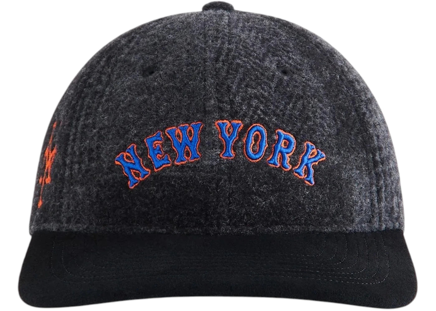 Kith x 47 Brand x The New York Mets Patchwork Wool Franchise Ls Cap Shadow