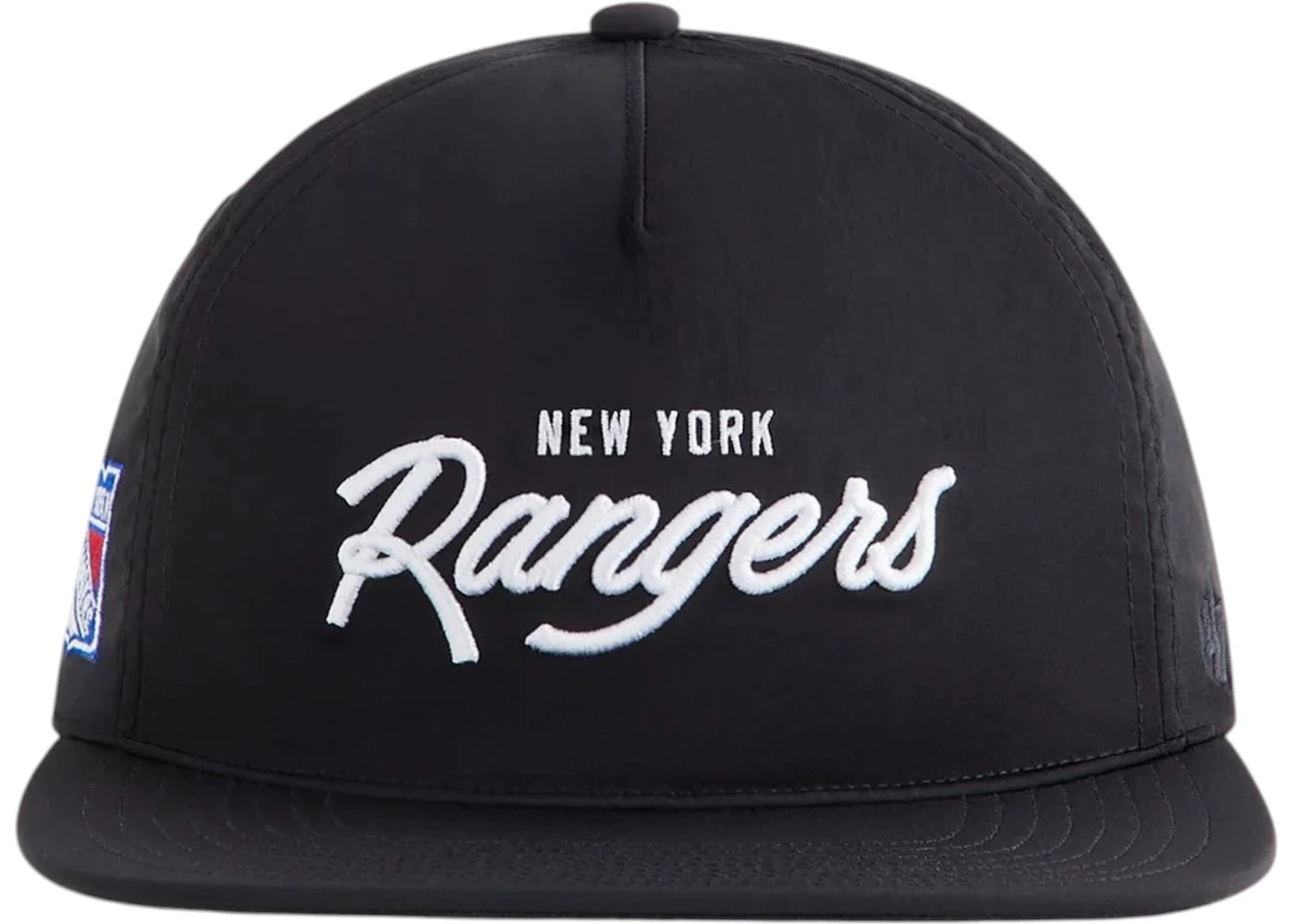 Kith x 47 Brand x The New York Rangers Nylon Hitch Snapback Black