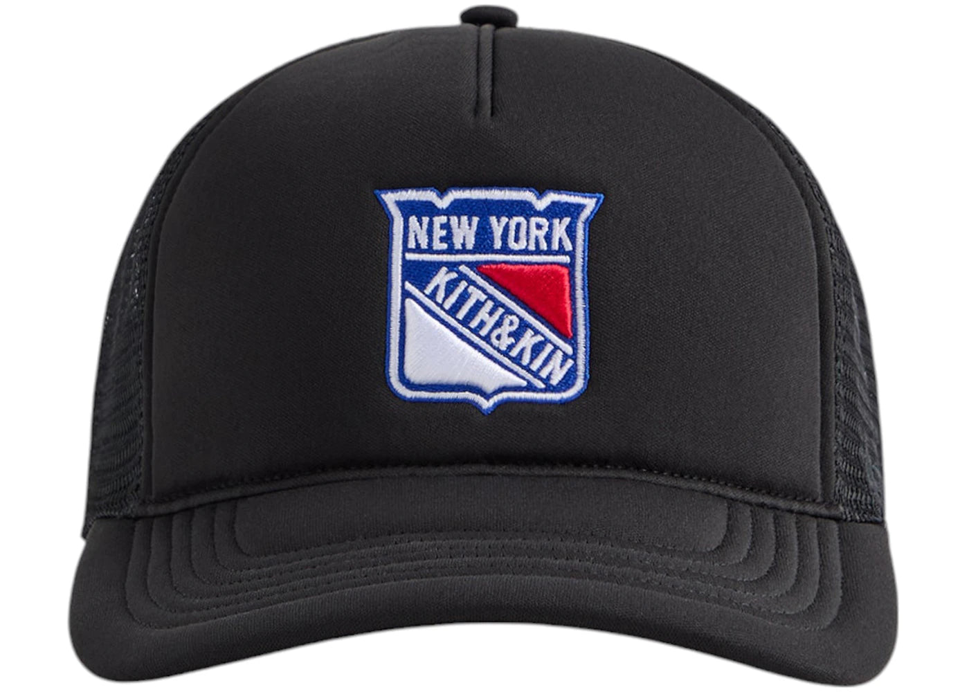 Kith x 47 New York Rangers Trucker Cap Black