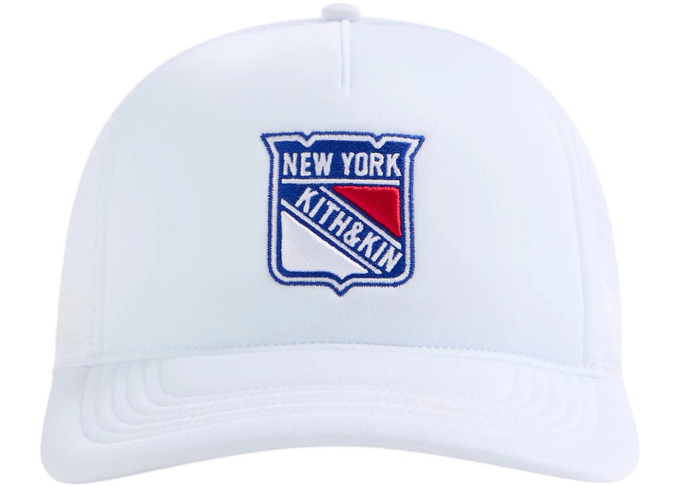 Kith x 47 New York Rangers Trucker Cap White