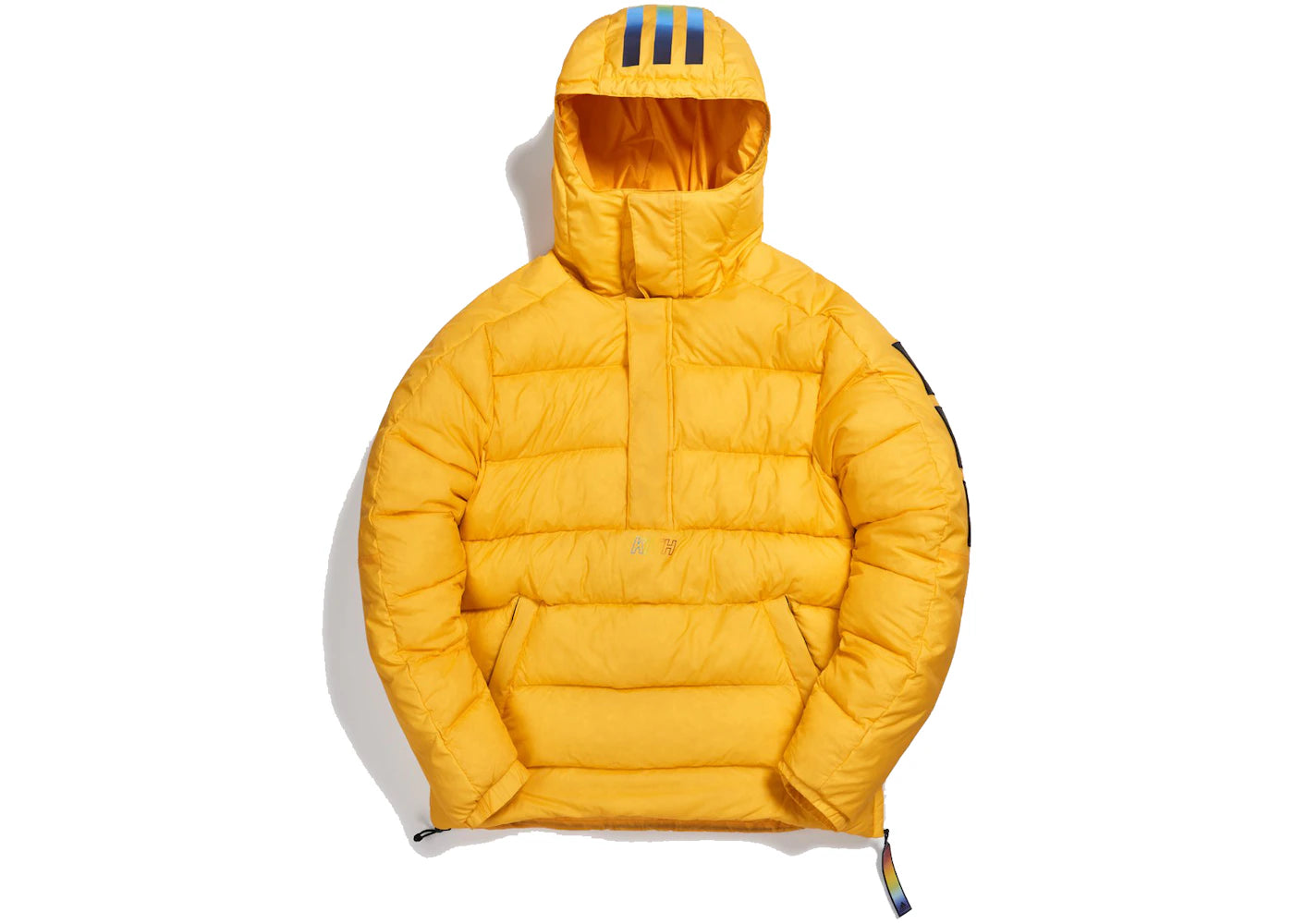 Kith x Adidas Terrex Quarter-Zip Down Yellow