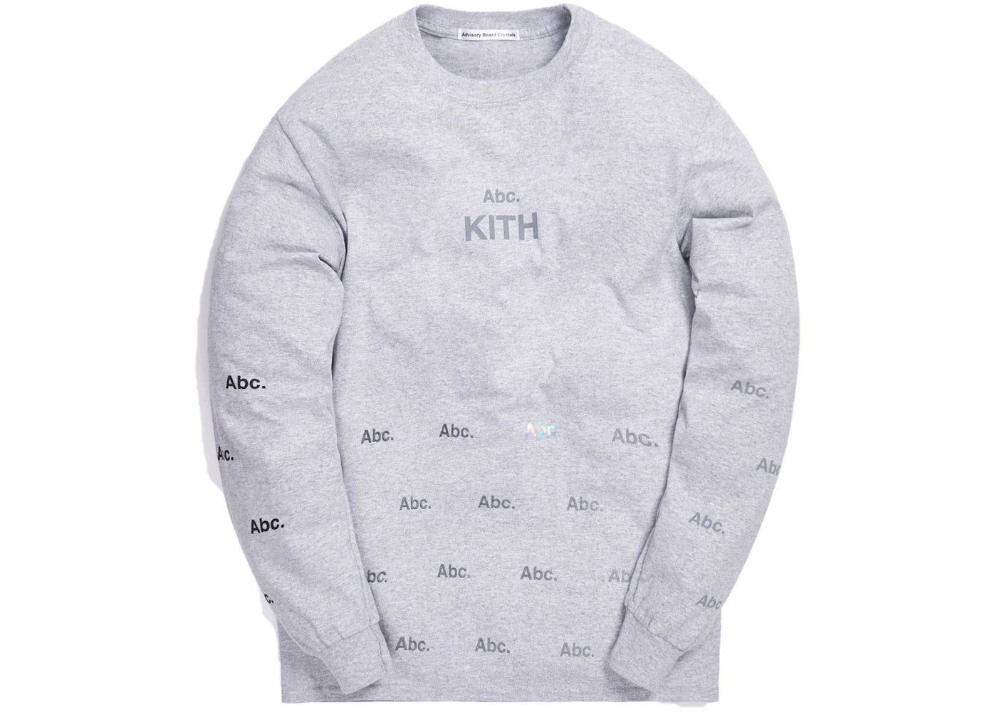 Kith x Advisory Board Crystals Diagram L/S Tee Grey