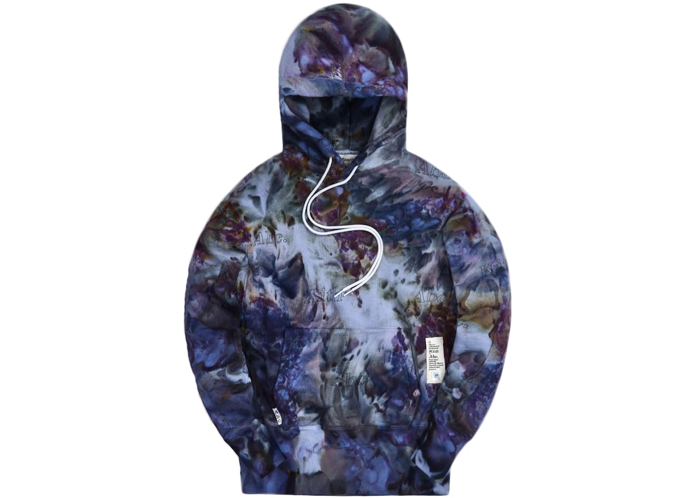 Kith x Advisory Board Crystals Hoodie Storm Dye