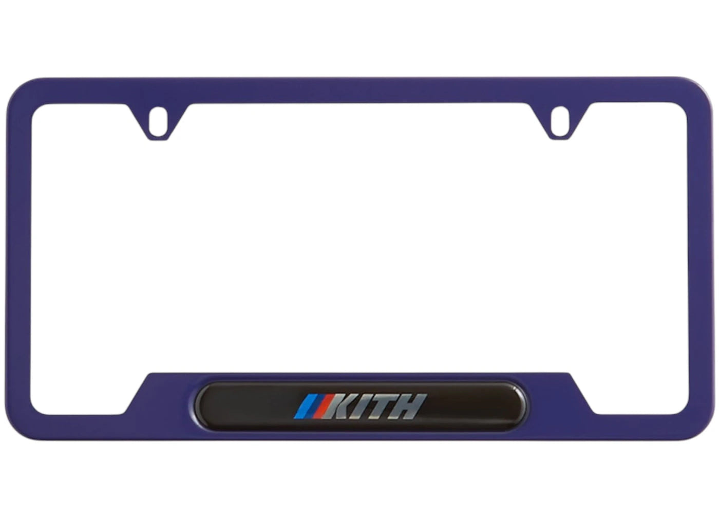 Kith x BMW Car Plate Techno Violet