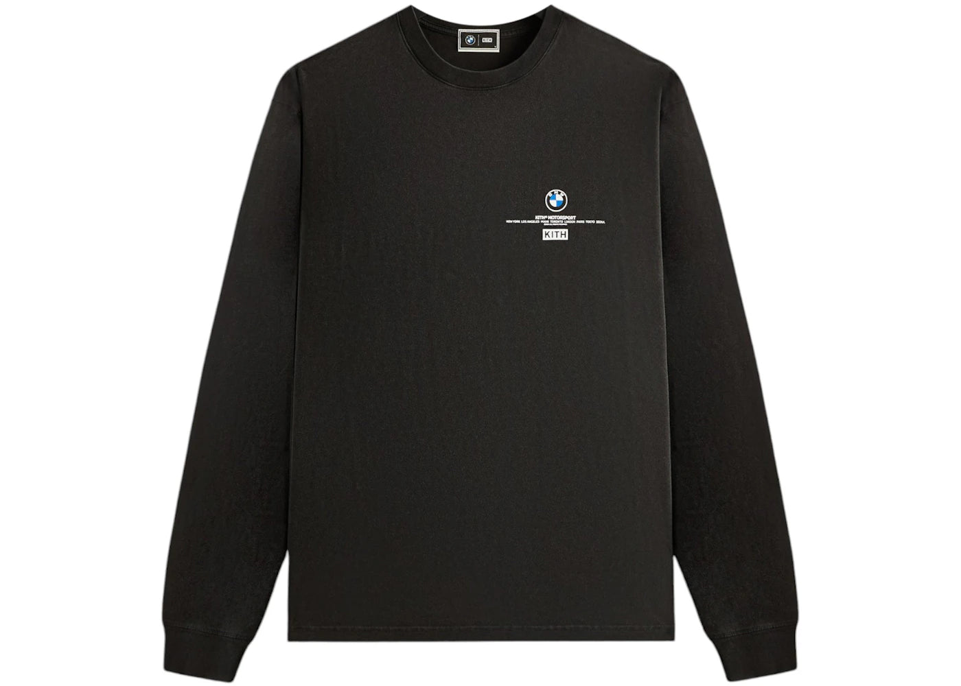 Kith x BMW Gallery Vintage Long Sleeve Tee Black