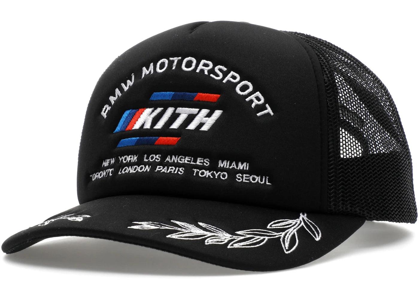 Kith x BMW M Nolan Trucker Hat Black