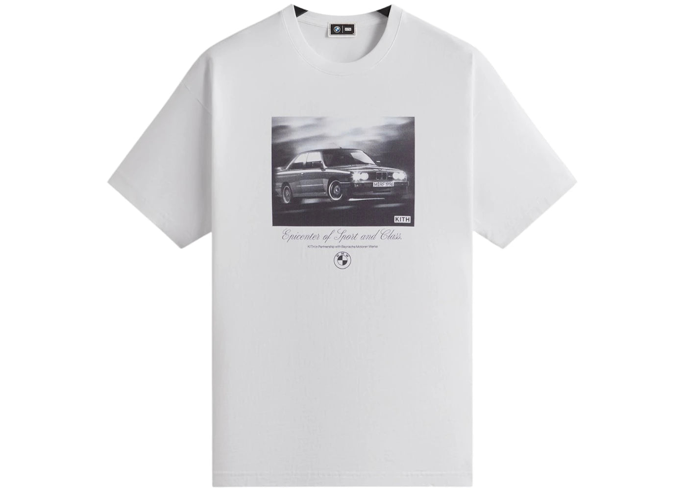 Kith x BMW M3 Portrait Vintage Tee White