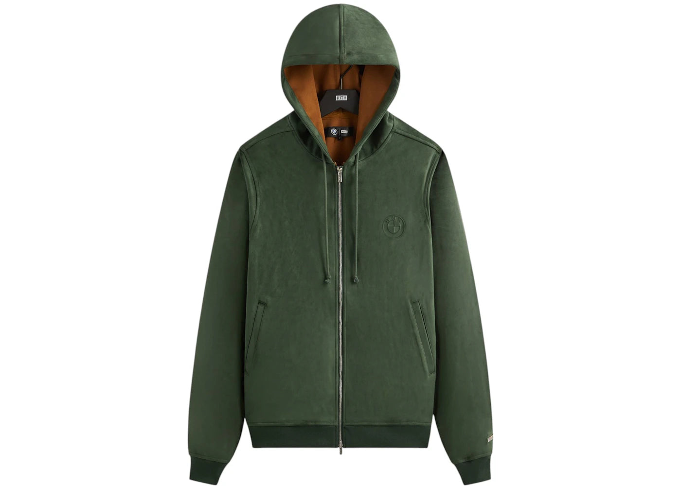 Kith x BMW Microsuede Williams V Full Zip Hoodie Vitality