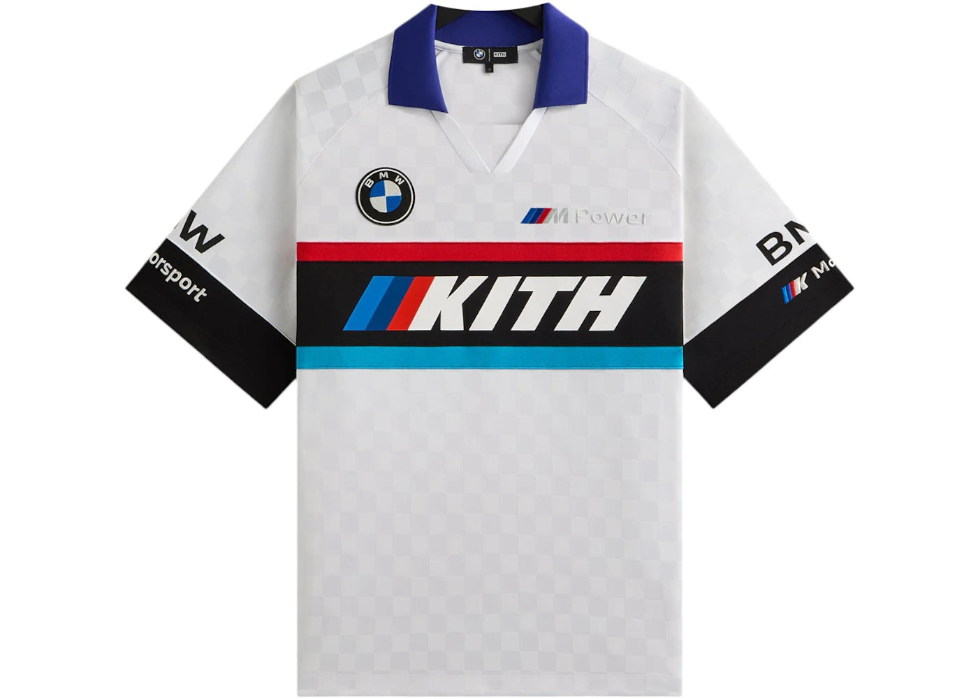 Kith x BMW Moto Jersey White