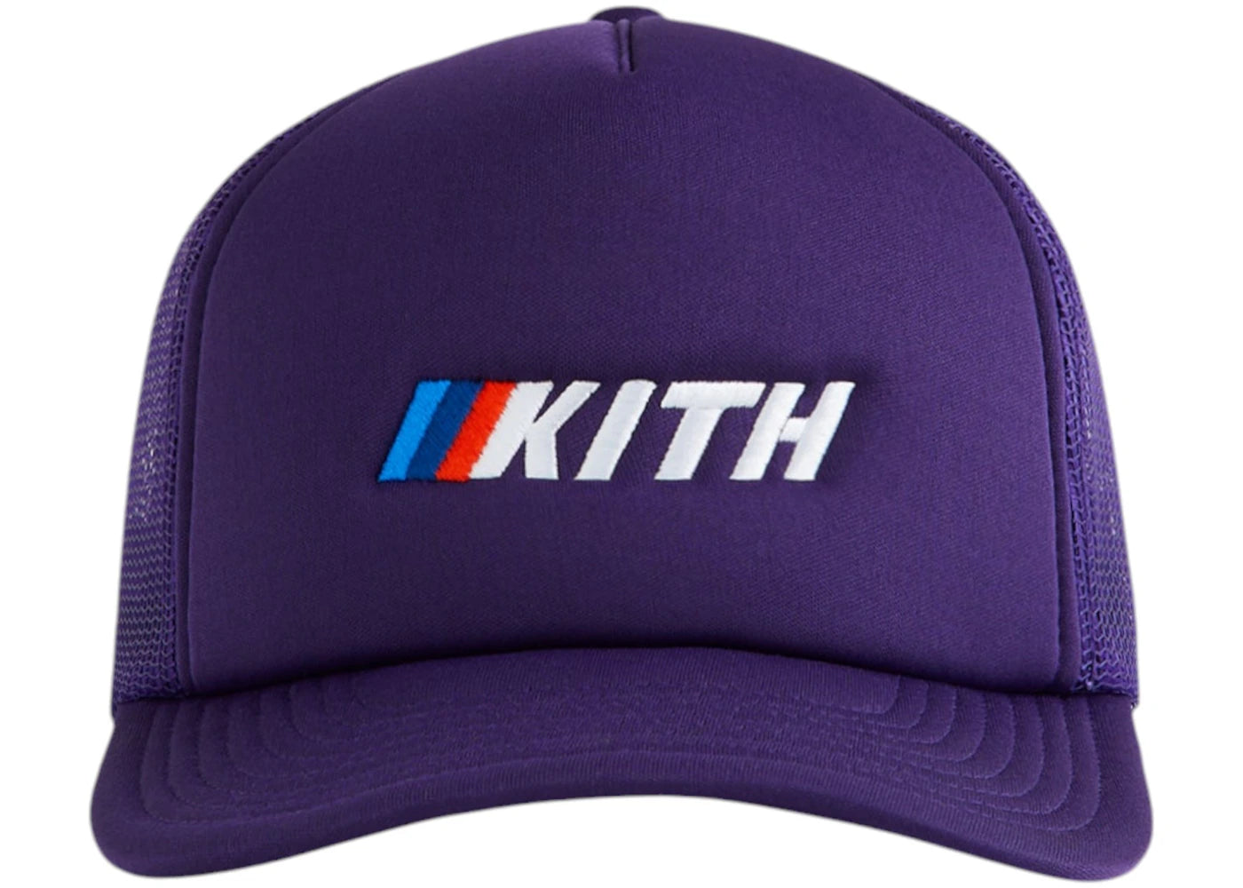 Kith x BMW Nolan Trucker Hat Techno Violet