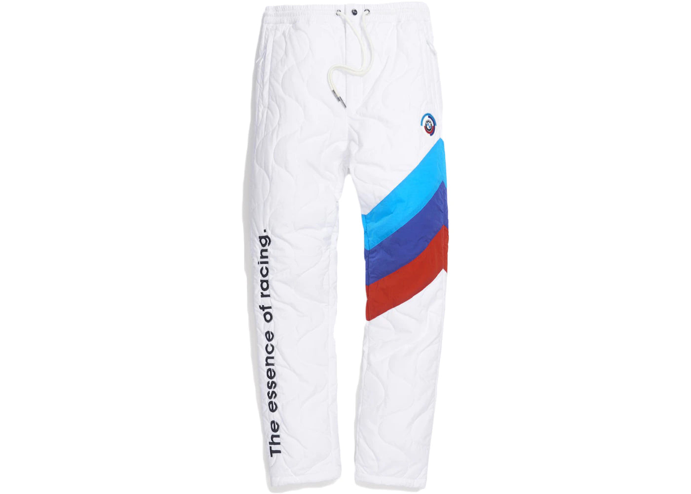 Kith x BMW Quilted Racing Pants Off White