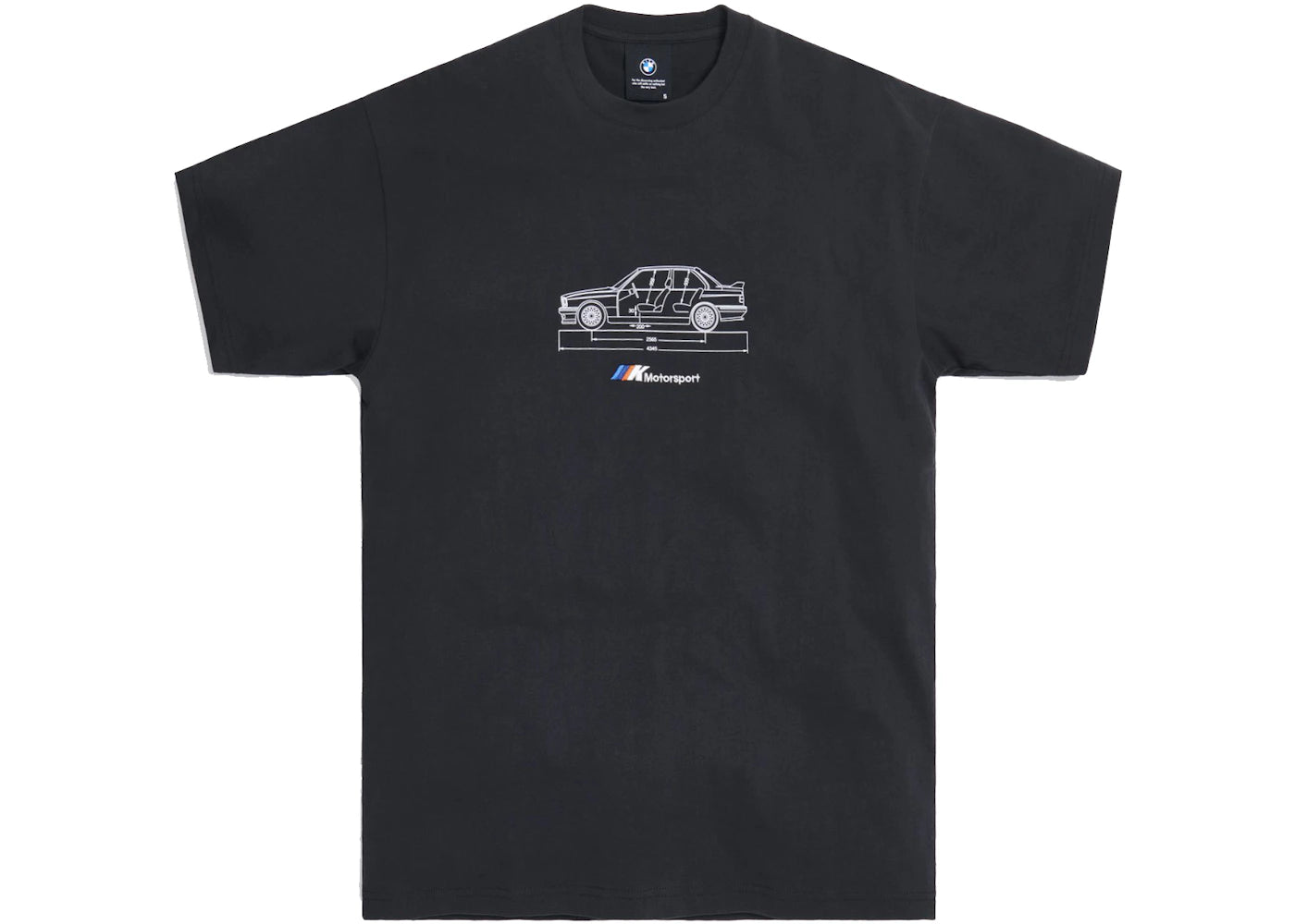 Kith x BMW Side Dimensions Tee Black