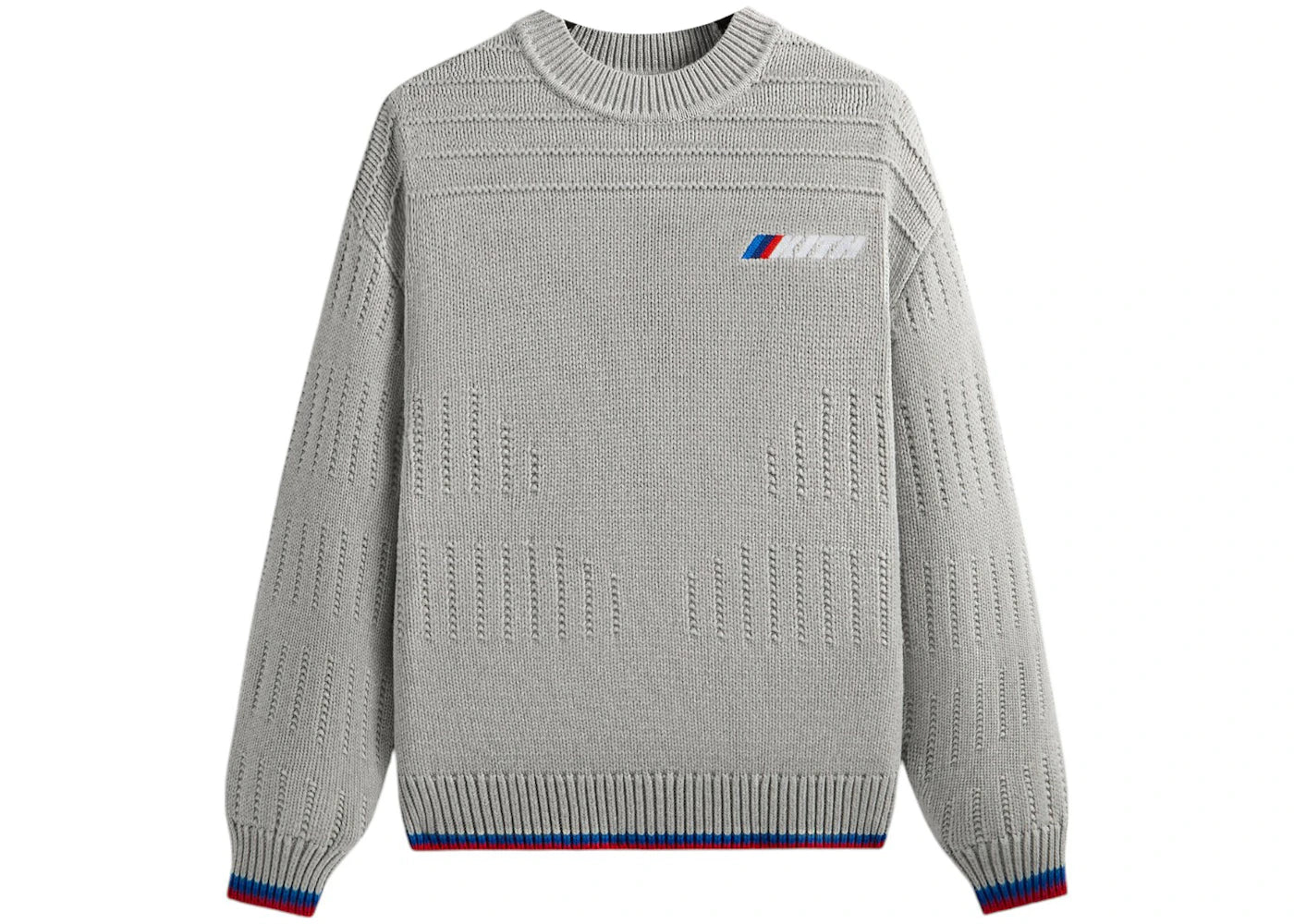 Kith x BMW Sven Crewneck Sweater Light Heather Grey