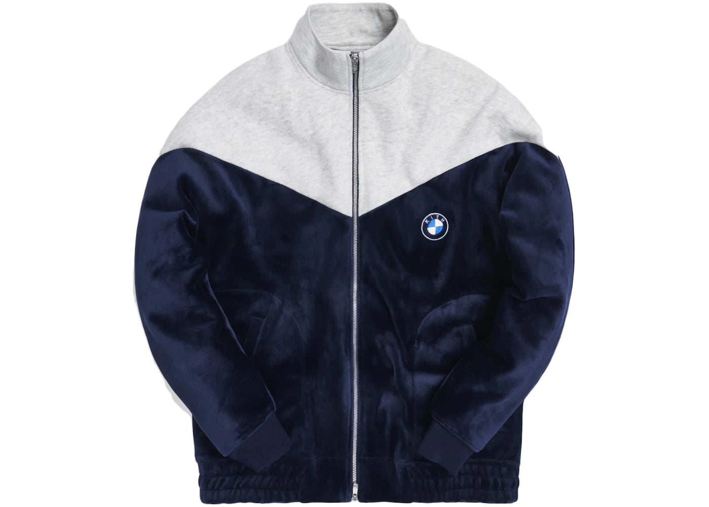 Kith x BMW Velour Track Jacket Navy/Multi