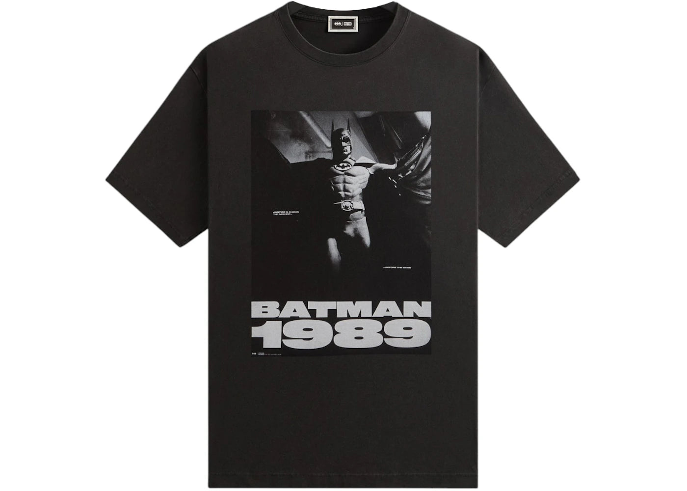 Kith x Batman 1989 Justice Vintage Tee Black