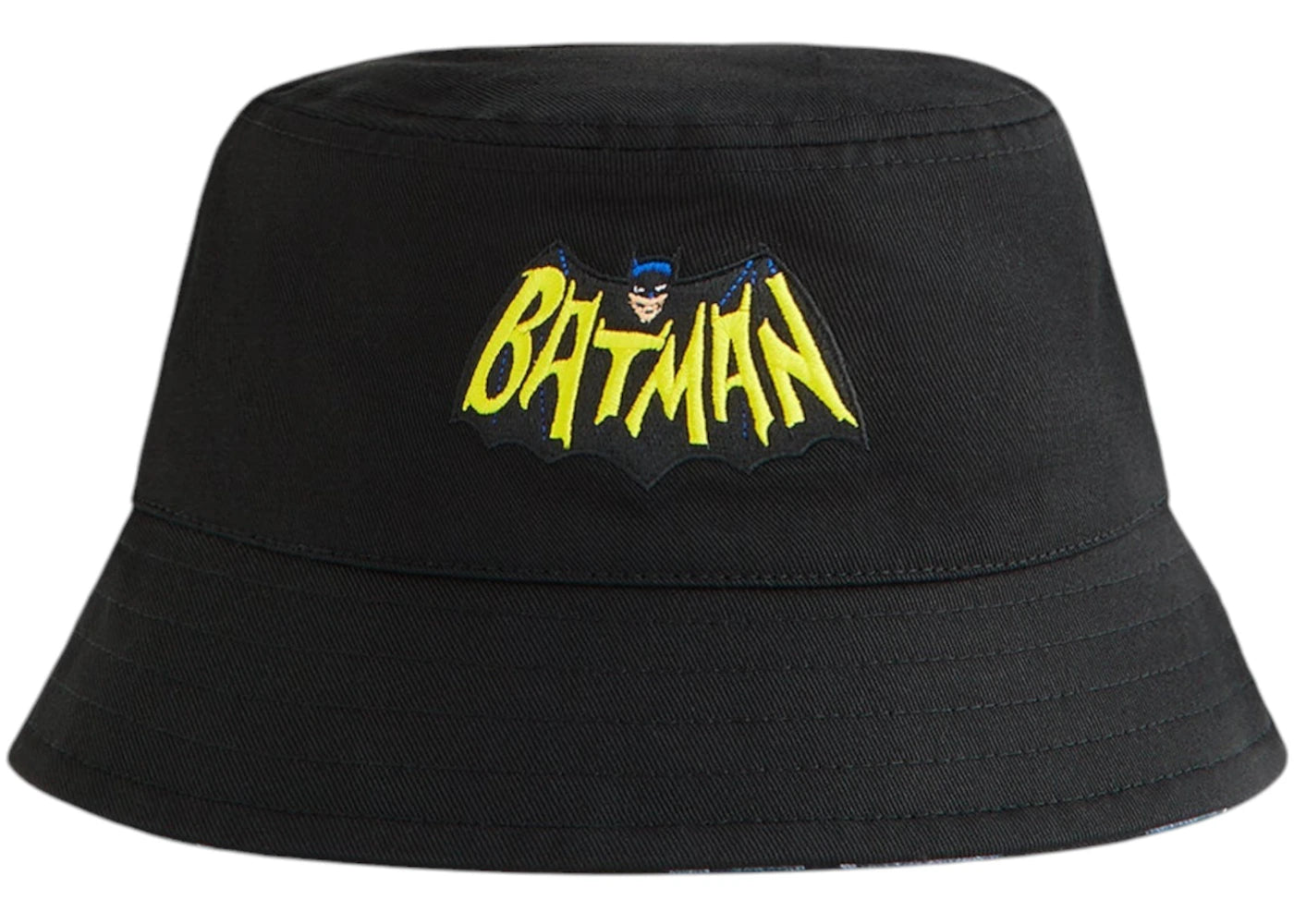 Kith x Batman Baby Reversible Dawson Bucket Hat Black
