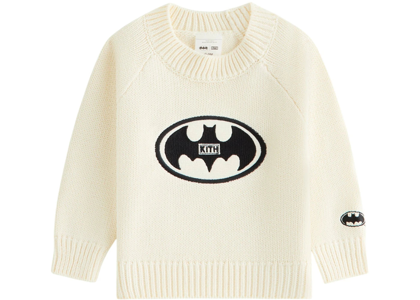 Kith x Batman Baby Sweater Sandrift