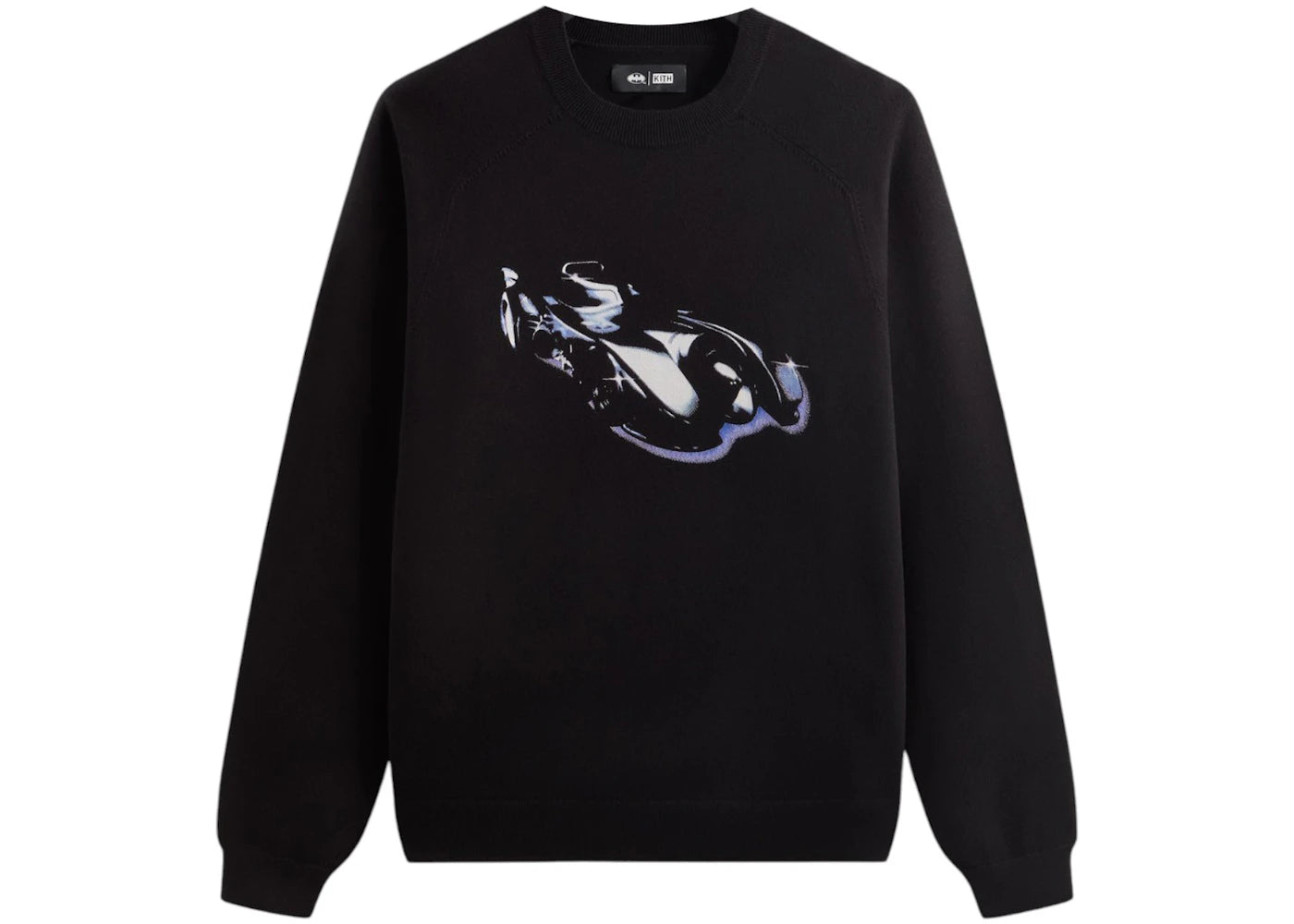 Kith x Batman Batmobile Crewneck Sweater Black