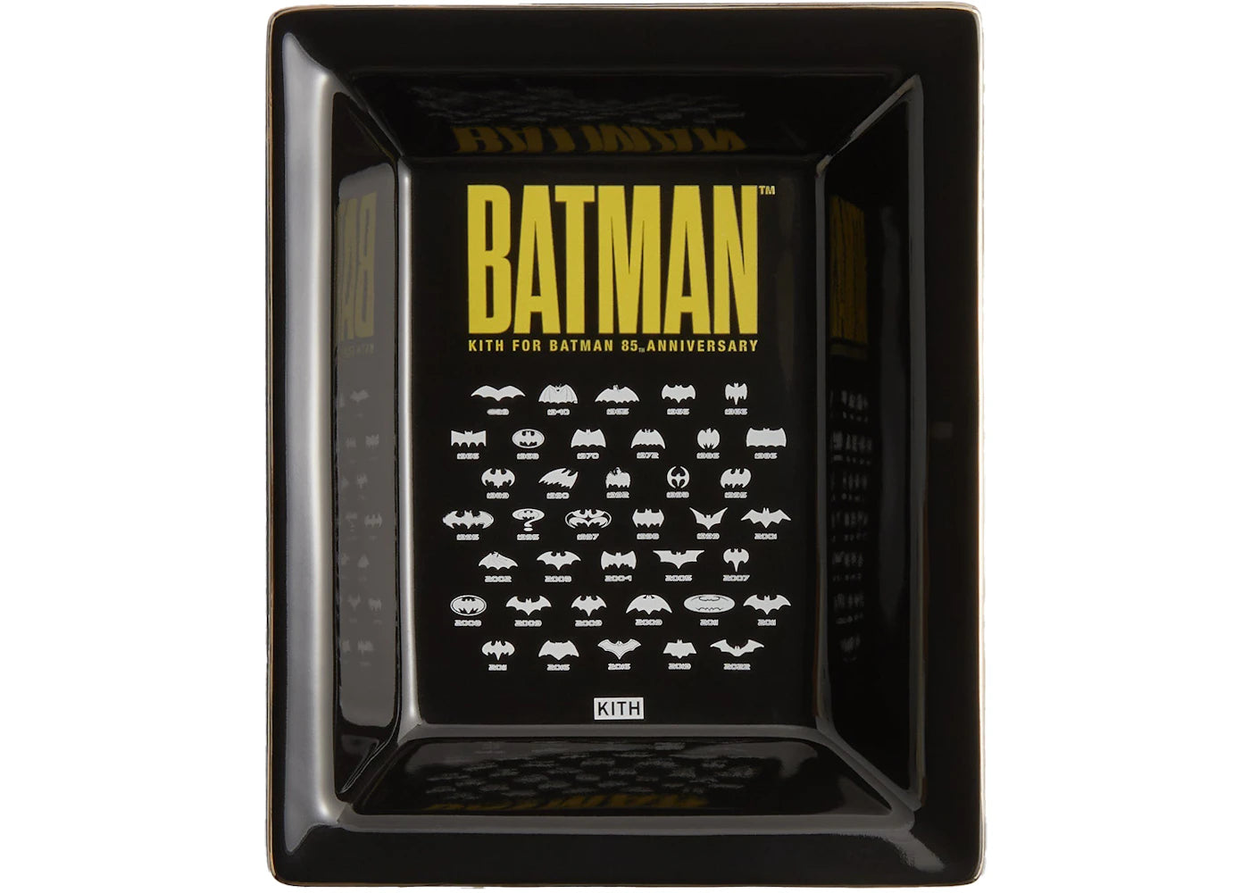 Kith x Batman History Of The Bat Symbol Catchall Tray