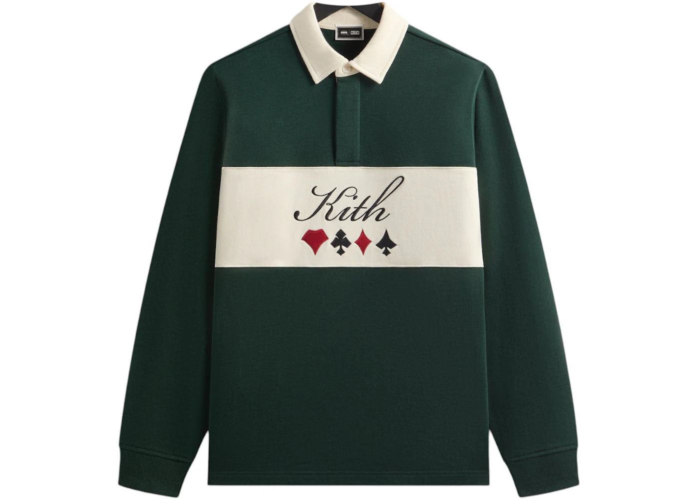 Kith x Batman Joker Rugby Ivy Green