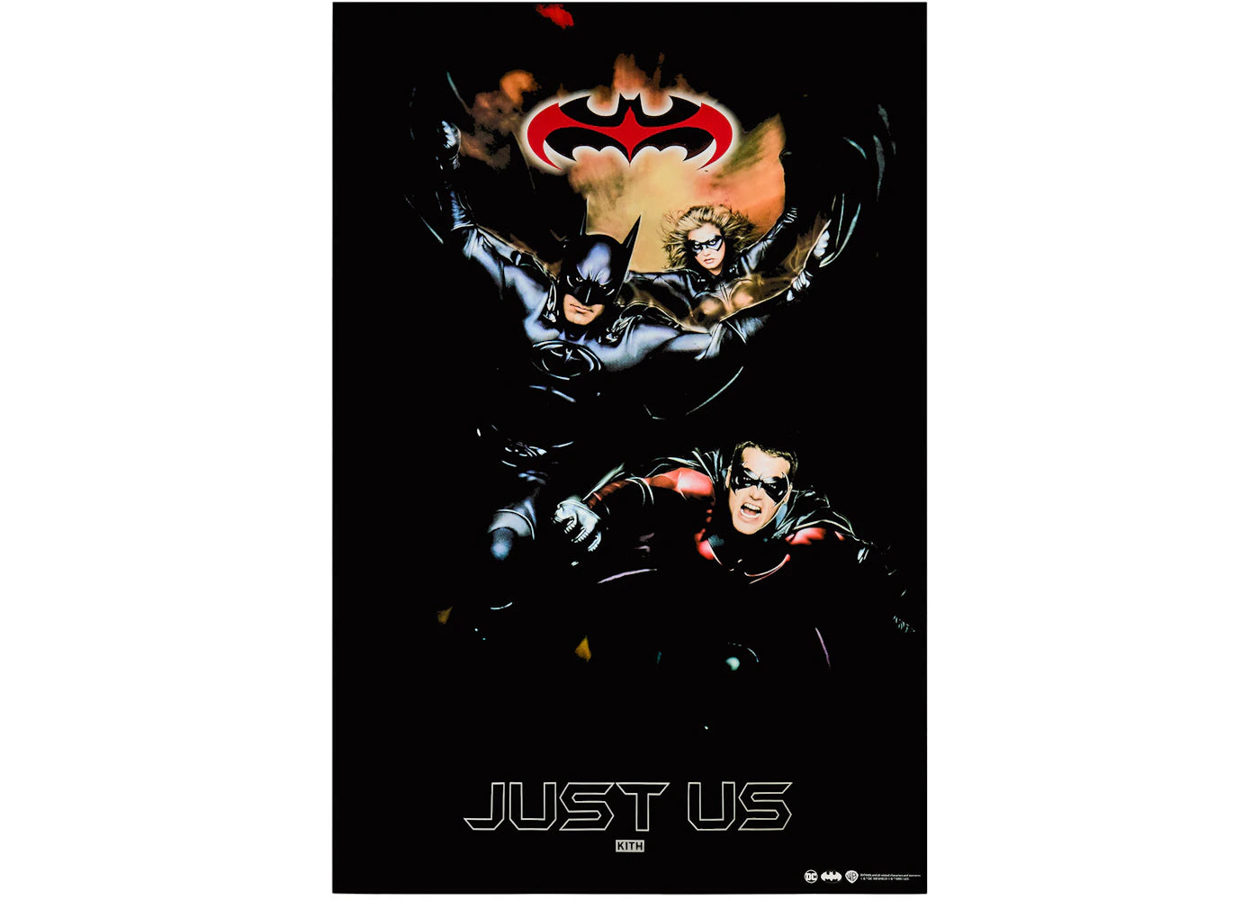 Kith x Batman Just Us Poster