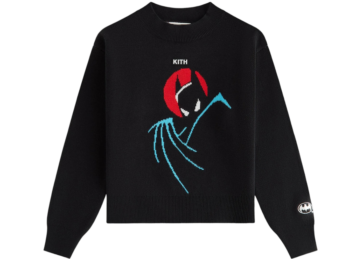 Kith x Batman Kids Animated Sweater Black