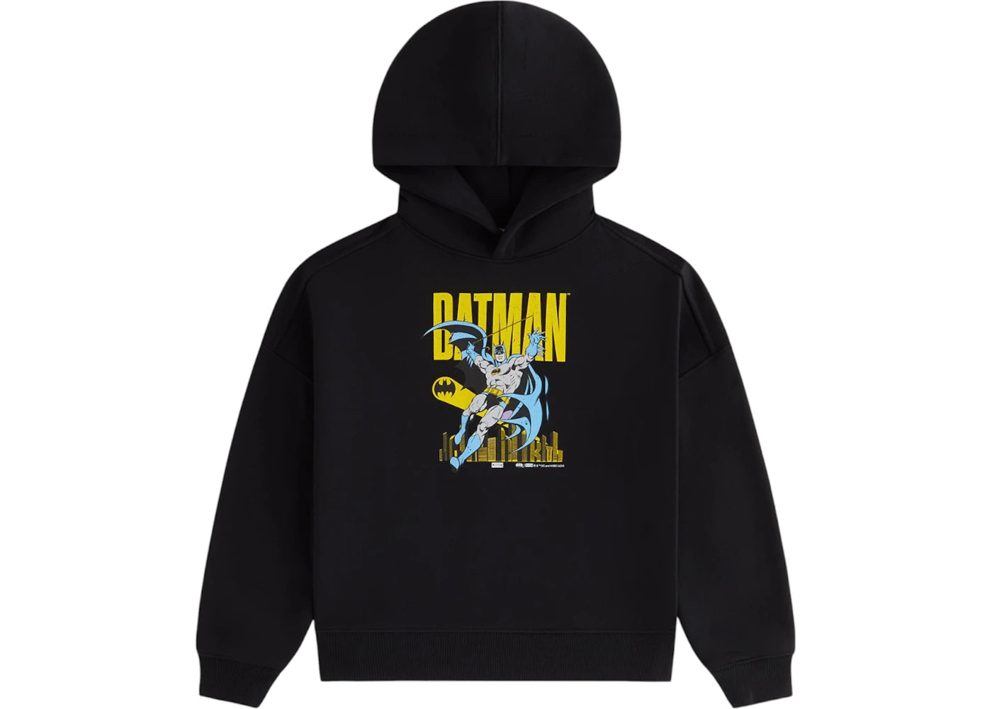 Kith x Batman Kids Classic Vintage Hoodie Black