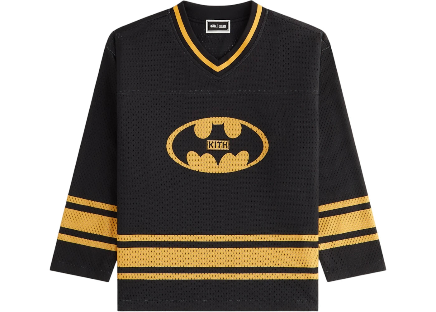 Kith x Batman Kids Long Sleeve Malik Jersey Black