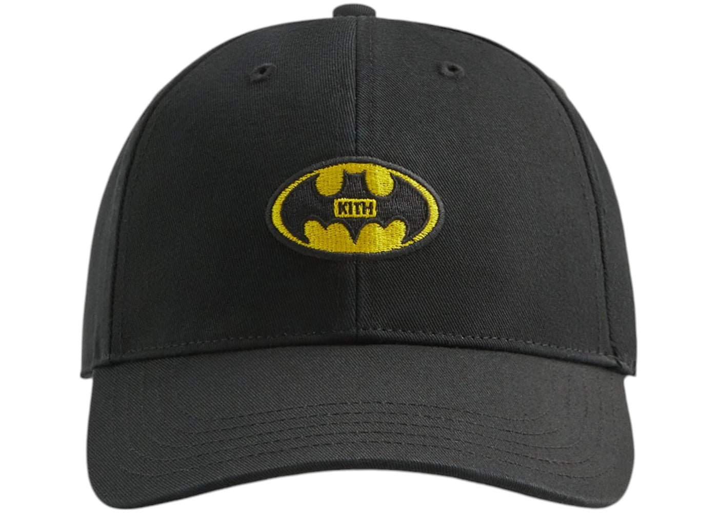 Kith x Batman Twill Aaron Cap Black