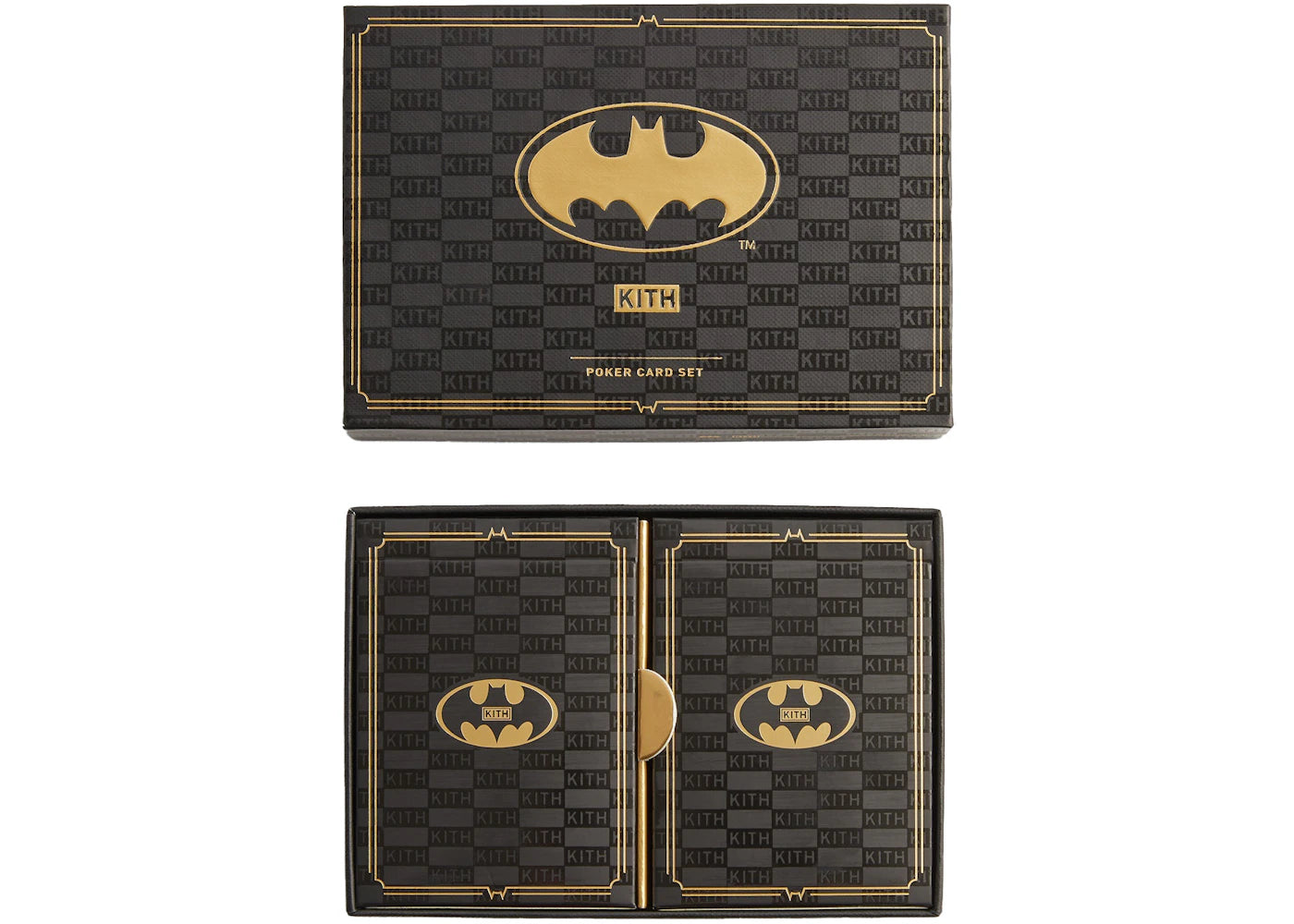 Kith x Batman Two Pack Poker Card Set