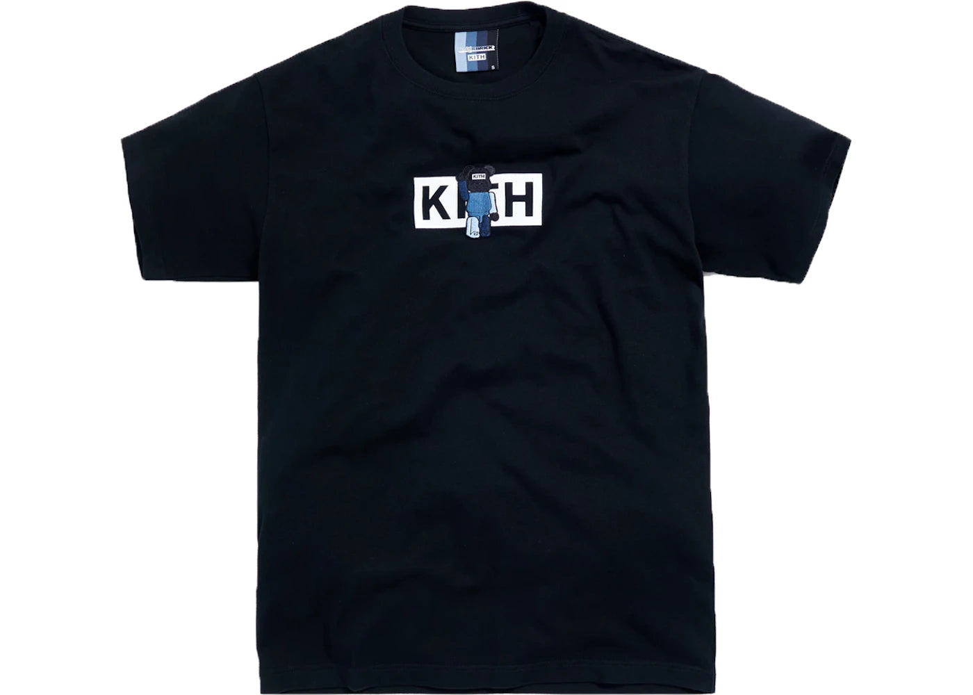 Kith x Bearbrick Logo Tee Black