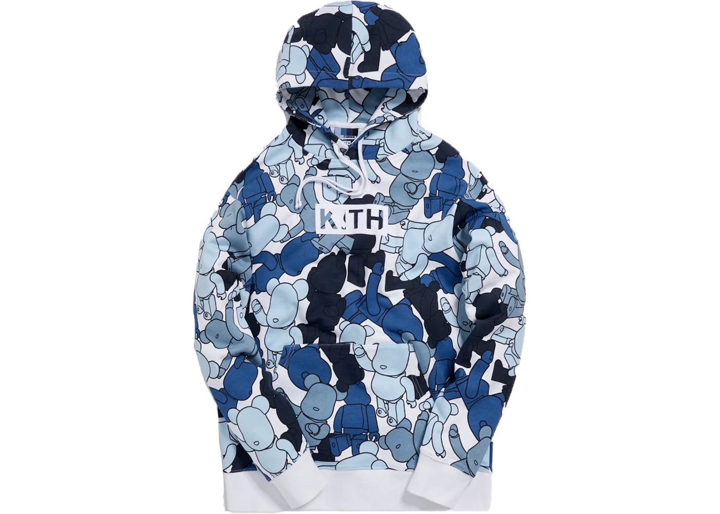 Kith x Bearbrick Pattern Hoodie Multi