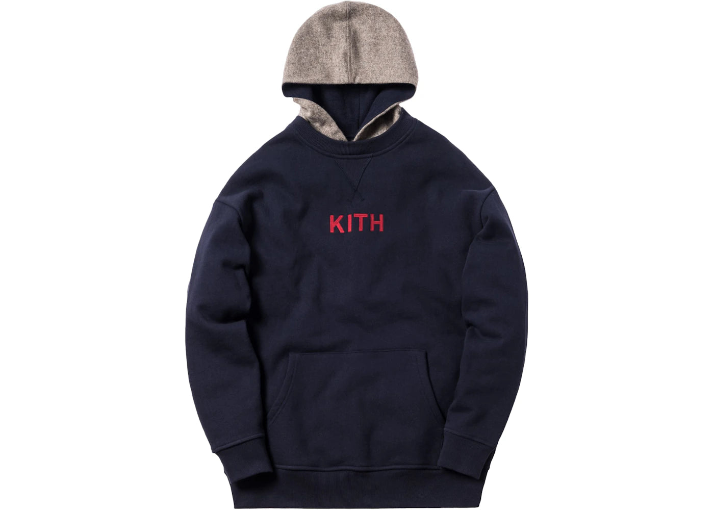 Kith x Bergdorf Goodman Classic Logo Williams 2 Hoodie Navy