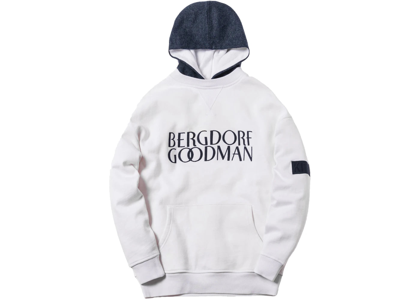 Kith x Bergdorf Goodman Interlock Williams 2 Hoodie White