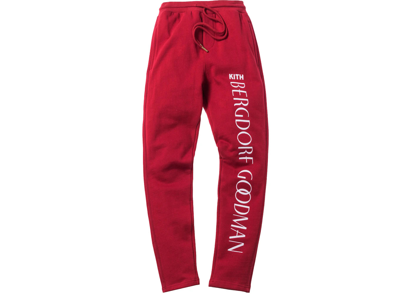 Kith x Bergdorf Goodman Williams 2 Sweatpants Red