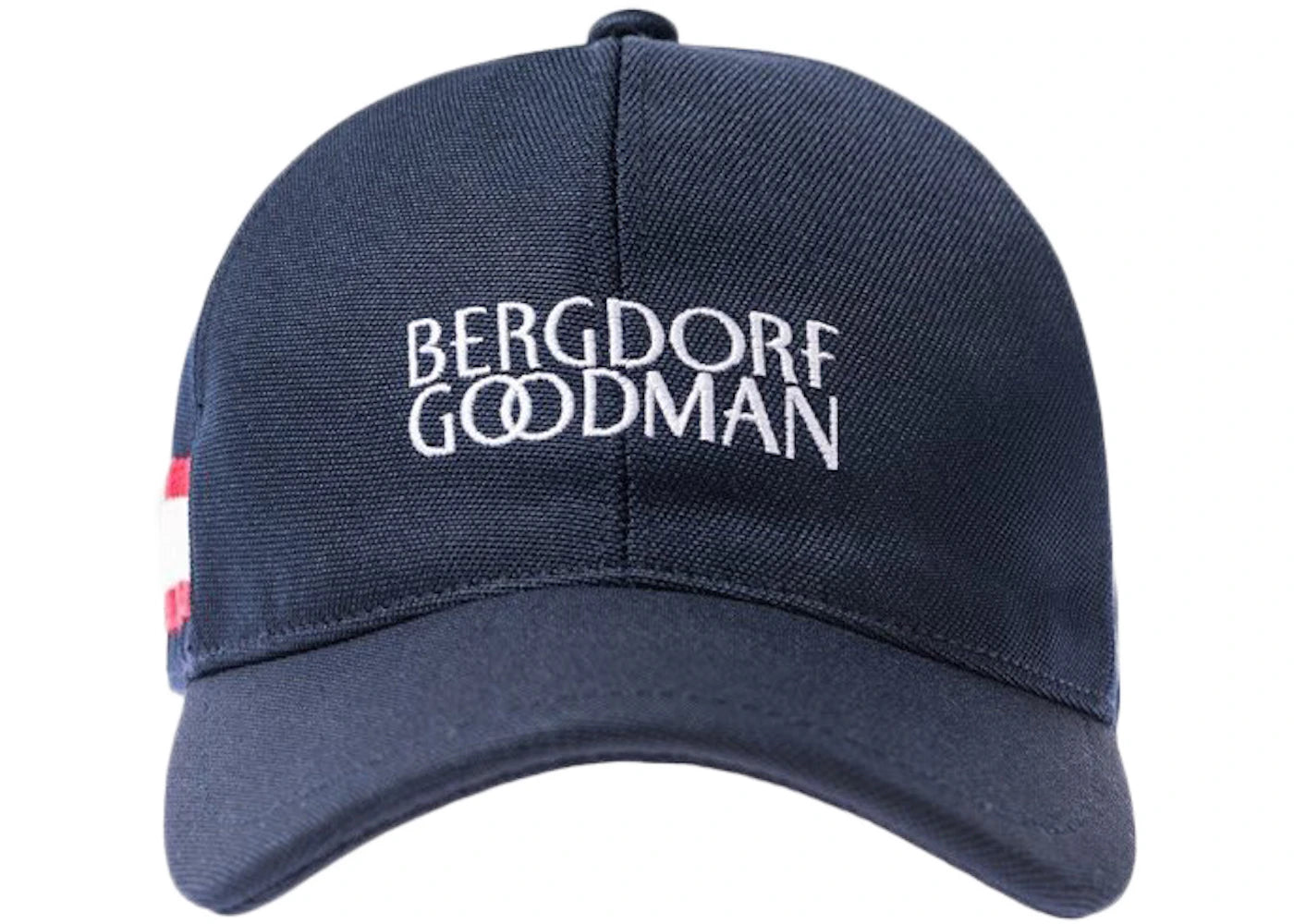 Kith x Bergdorf Goodman Wing Stripe Cap Eclipse Navy