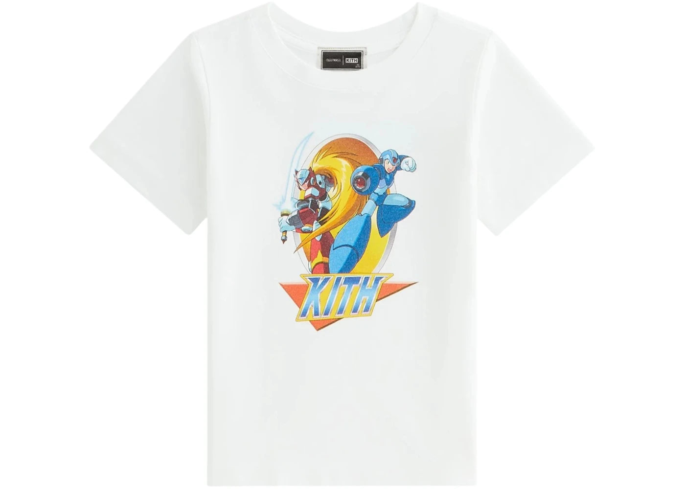 Kith x Capcom Kids Mega Man Vintage Tee White