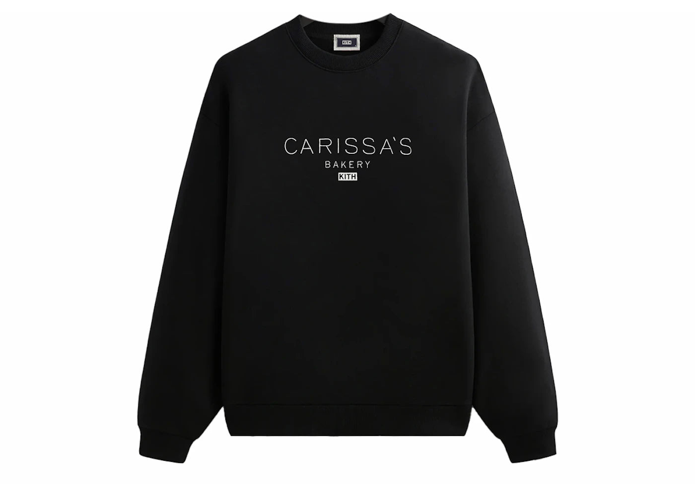 Kith x Carissa's Bakery Nelson Crewneck Black